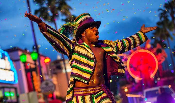 Mardi Gras 2023 em Orlando, na Universal