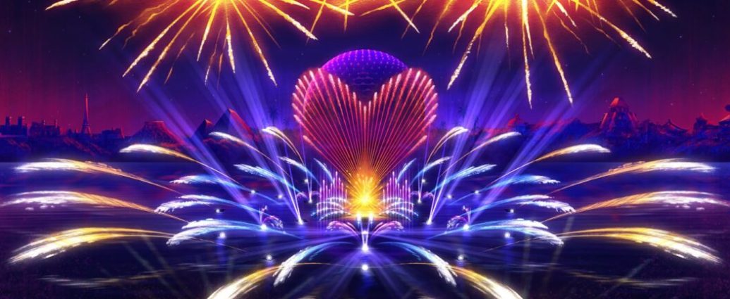 Novo show de fogos no Epcot para celebrar os 100 anos da Walt Disney Company
